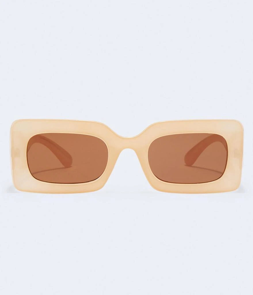商品Aeropostale|Aeropostale Women's Chunky Rectangle Sunglasses***,价格¥38,第3张图片详细描述