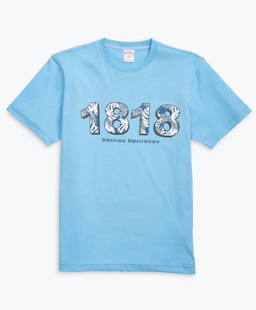 商品Brooks Brothers|Tropical-Print 1818 Cotton Jersey T-Shirt,价格¥120,第1张图片
