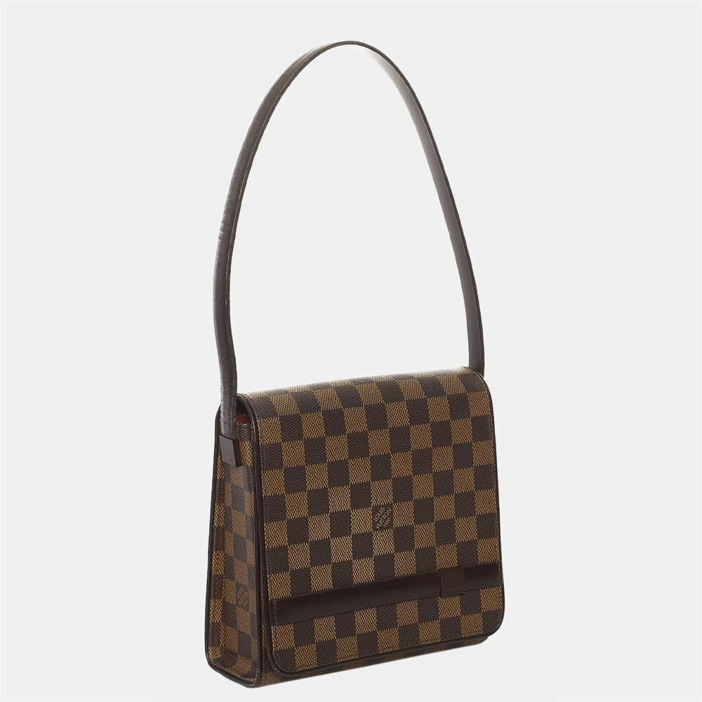 商品[二手商品] Louis Vuitton|Louis Vuitton Brown Damier Ebene Tribeca Mini,价格¥7098,第2张图片详细描述