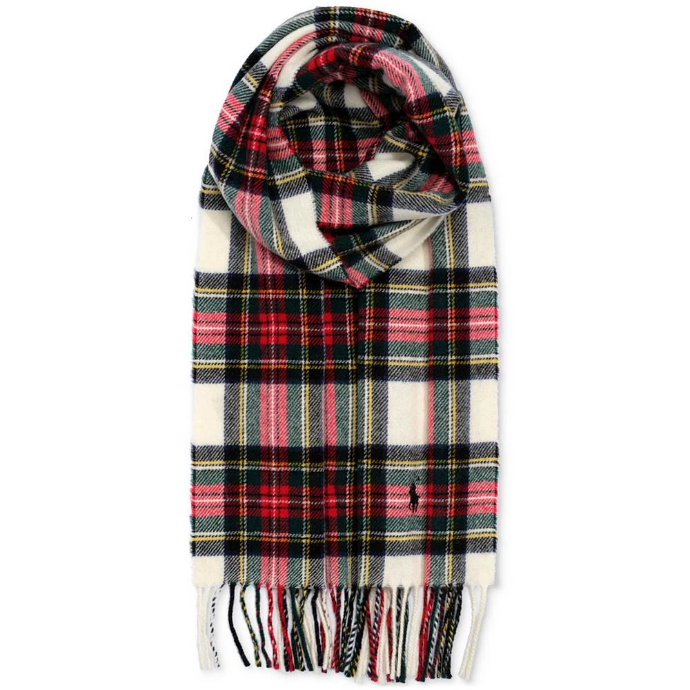 商品Ralph Lauren|Men's Tartan Plaid Scarf,价格¥586,第1张图片