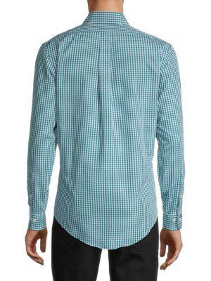 商品Brooks Brothers|Gingham Oxford Shirt,价格¥182,第4张图片详细描述