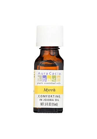 商品Aura Cacia|Cacia Myrrh In Jojoba Oil   0.5 Fl Oz,价格¥126,第1张图片