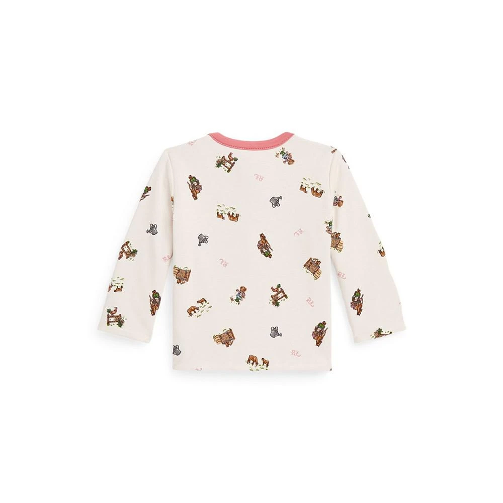 商品Ralph Lauren|Baby Girls Polo Bear Reversible Jacket,价格¥178,第2张图片详细描述