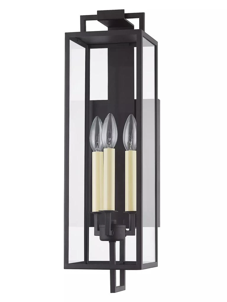 商品Troy Lighting|Beckham 3-Light Exterior Wall Sconce,价格¥2467,第1张图片