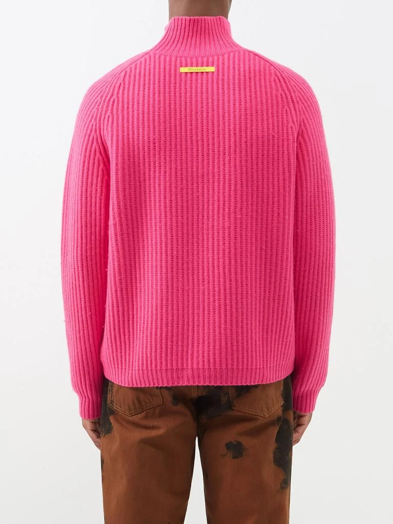 商品JW Anderson|Ribbed-knit merino roll-neck sweater,价格¥2865,第5张图片详细描述