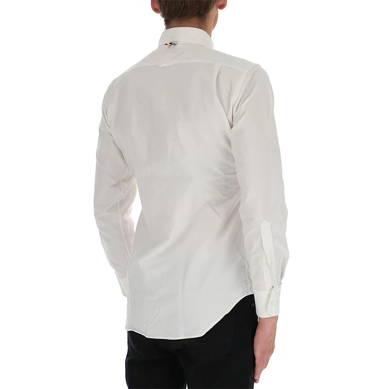THOM BROWNE 白色男士衬衫 MWL010E-06177-100 商品