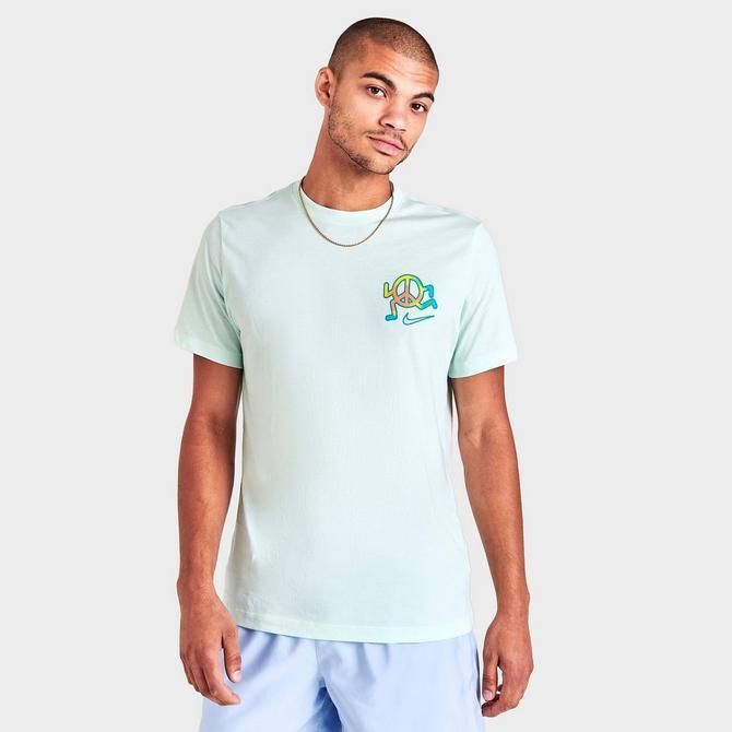 商品NIKE|Men's Nike Sportswear Peace And Comfort Graphic Short-Sleeve T-Shirt,价格¥222,第5张图片详细描述