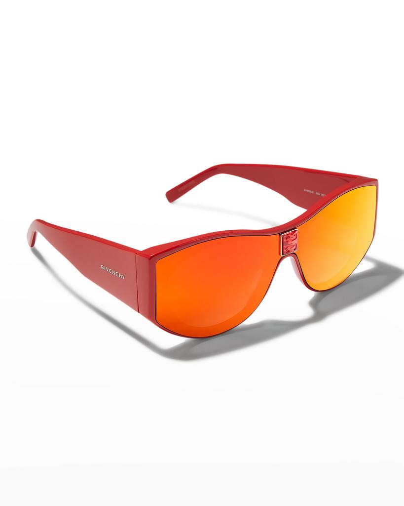 Logo Oval Acetate Sunglasses商品第1张图片规格展示