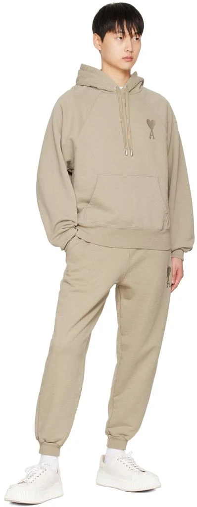 商品AMI|Beige Ami de Cœur Hoodie,价格¥3369,第4张图片详细描述