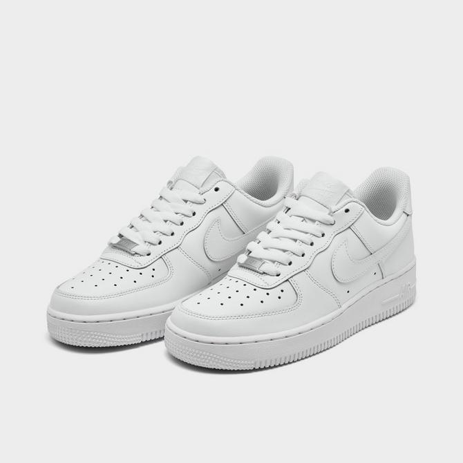 女款 耐克 Women's Nike Air Force 1 '07 纯白商品第2张图片规格展示