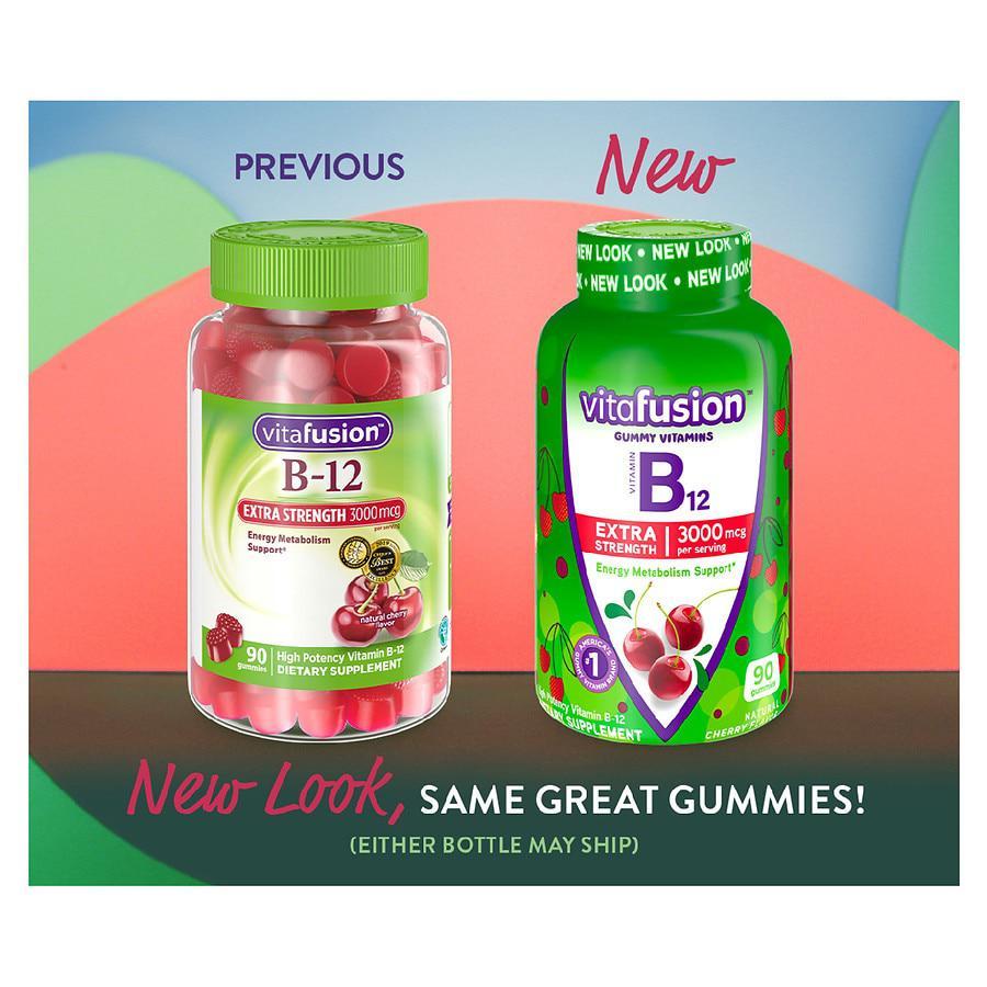 商品Vitafusion|Extra Strength Vitamin B12 Gummies Cherry,价格¥89,第5张图片详细描述
