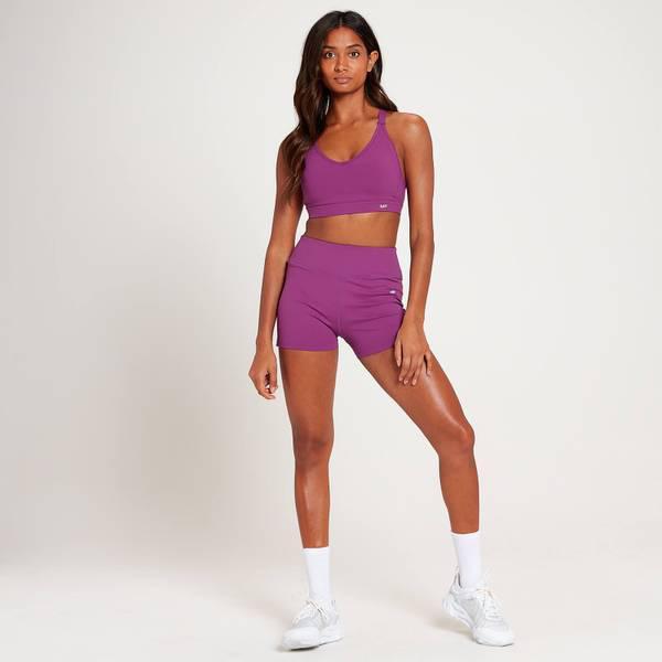 商品Myprotein|MP Women's Power Shorts - Purple,价格¥89-¥208,第4张图片详细描述
