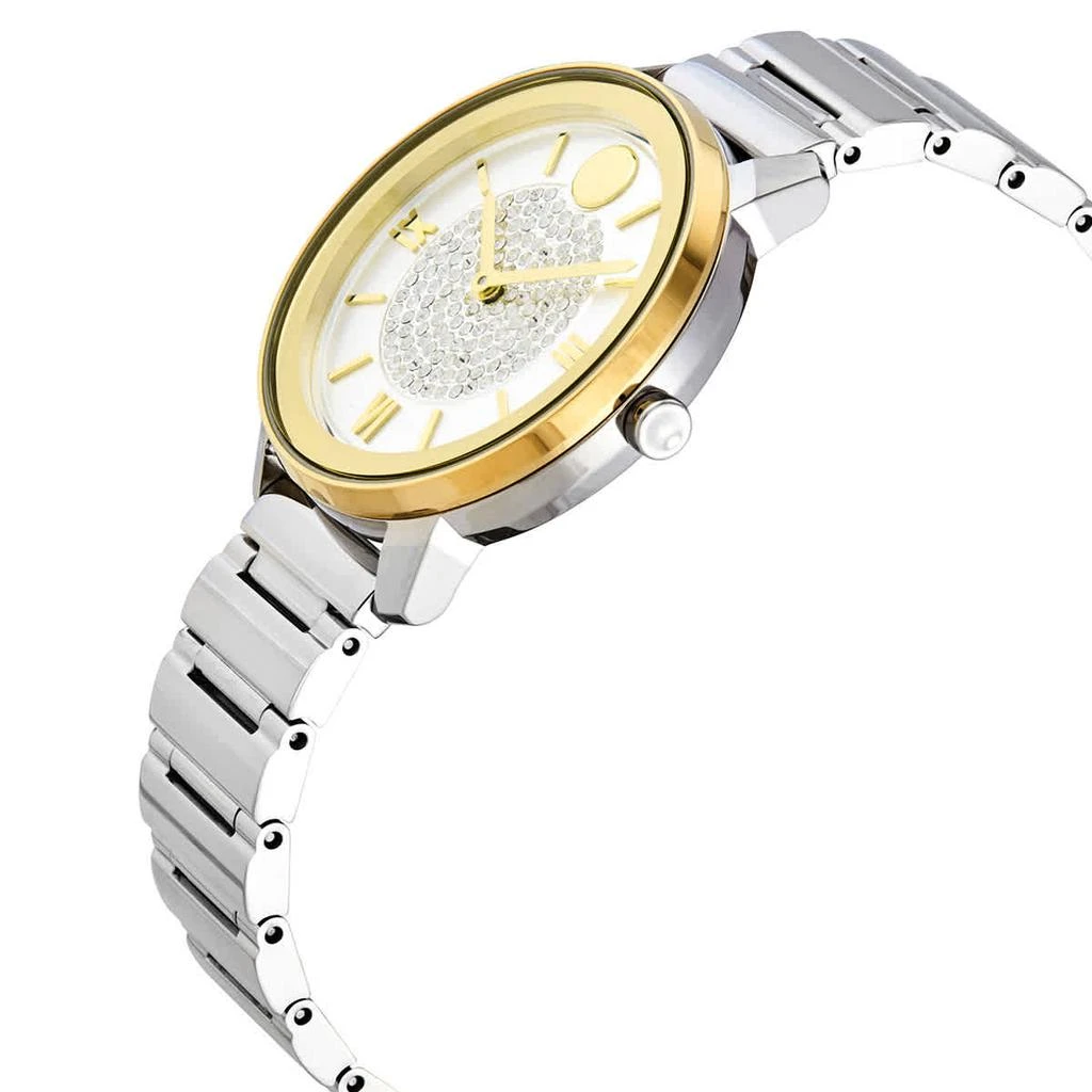 商品Movado|Movado Bold Quartz White Dial Ladies Watch 3600660,价格¥1921,第2张图片详细描述