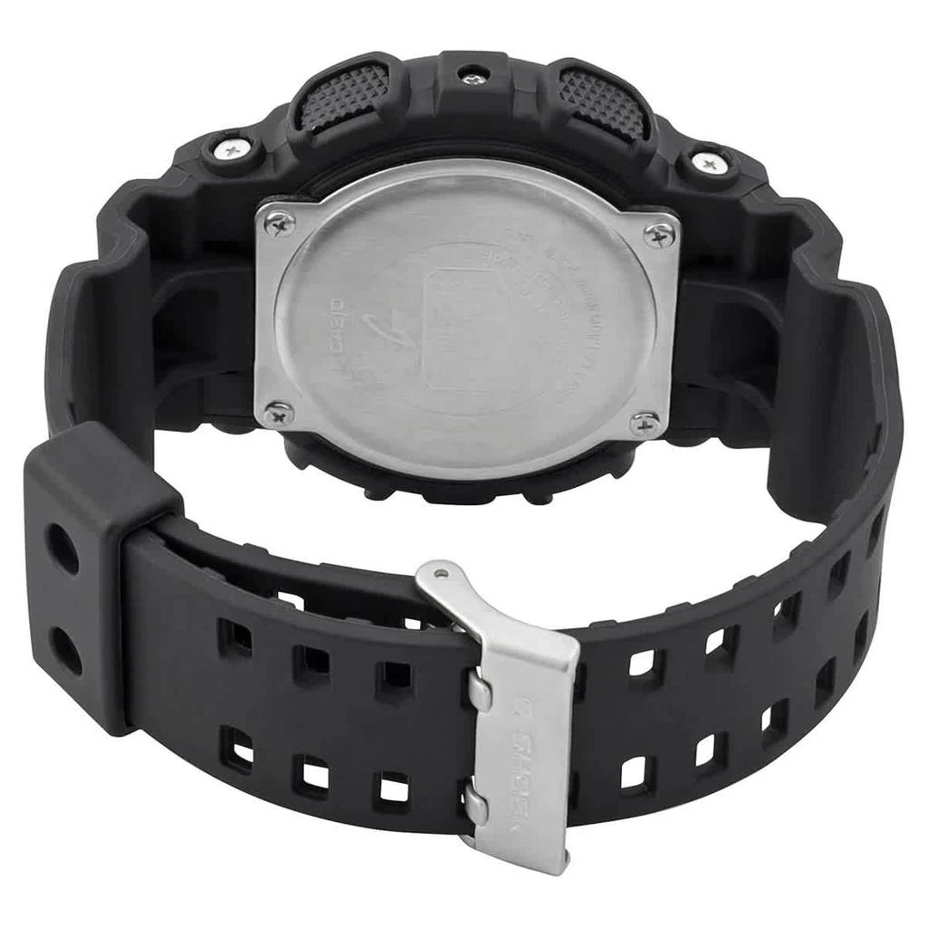 商品Casio|G-Shock Perpetual Alarm World Time Chronograph Quartz Analog-Digital Black Dial Men's Watch GA-100-1A1,价格¥526,第3�张图片详细描述