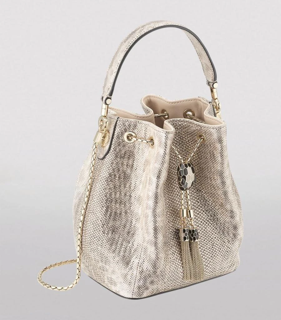 商品BVLGARI|Karung Serpenti Forever Bucket Bag,价格¥30650,第4张图片详细描述