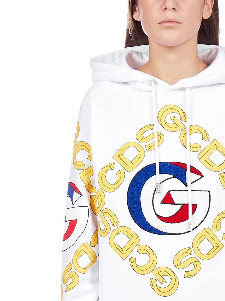 商品GCDS|GCDS College Logo Hoodie,价格¥1145,第5张图片详细描述