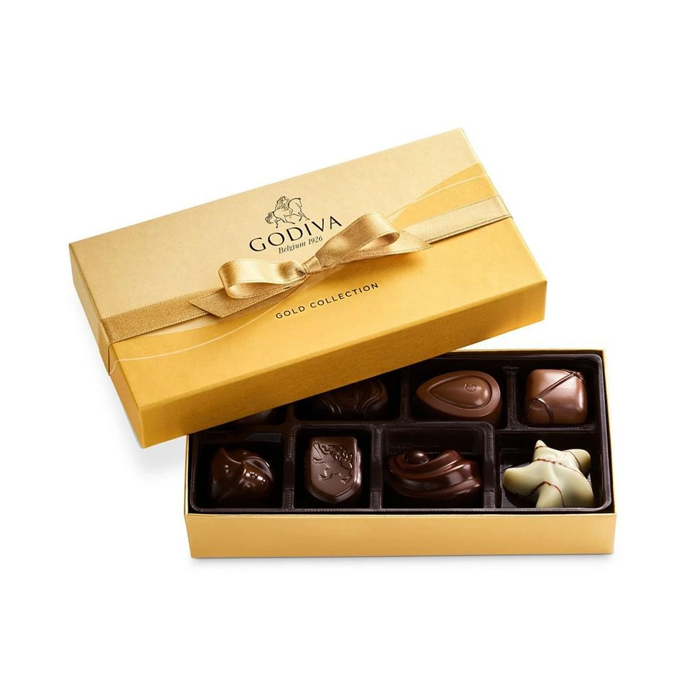 商品Godiva|Chocolate Celebration Classic Ribbon Gift Basket,价格¥820,第3张图片详细描述