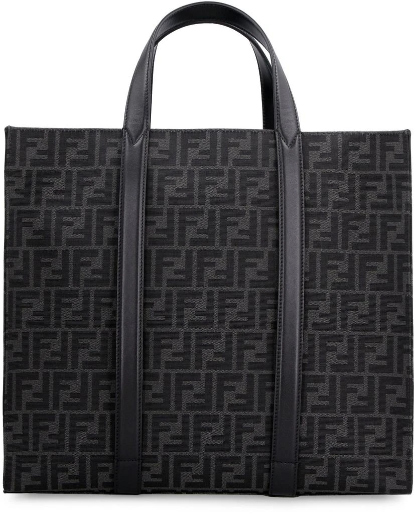 商品Fendi|Fendi FF Jacquard Open Top Tote Bag,价格¥10559,第2张图片详细描述