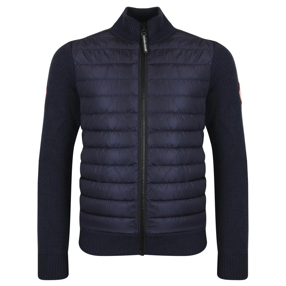 商品Canada Goose|Navy Hybridge Knit Jacket,价格¥3809,第1张图片
