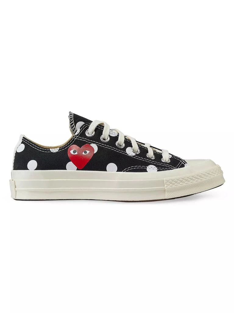 商品Comme des Garcons|CdG PLAY x Converse Women's Chuck Taylor All Star Polka Dot Low-Top Sneakers,价格¥1128,第1张图片