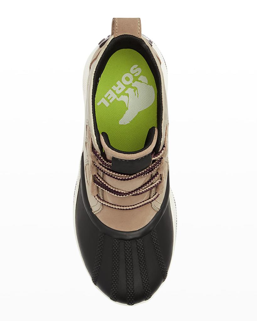 ONA mixed Leather Lace-Up Sport Booties商品第5张图片规格展示