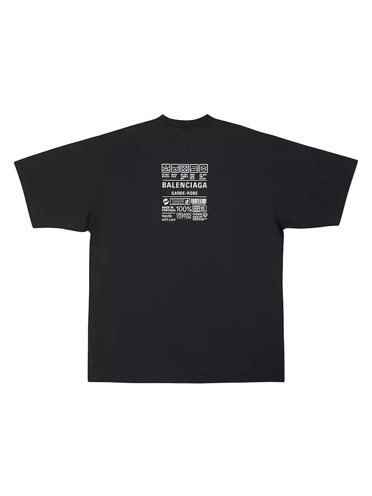 Care Label T-Shirt Medium Fit 商品