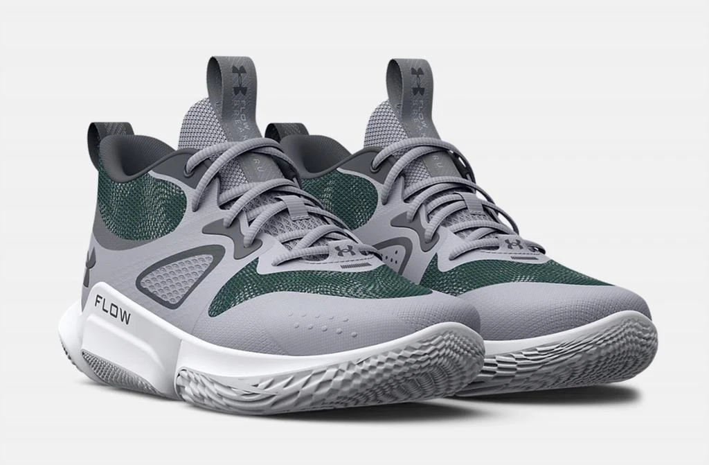 商品Under Armour|Flow Breakthru 3 Basketball Shoes In Mod Gray/white,价格¥587,第1张图片