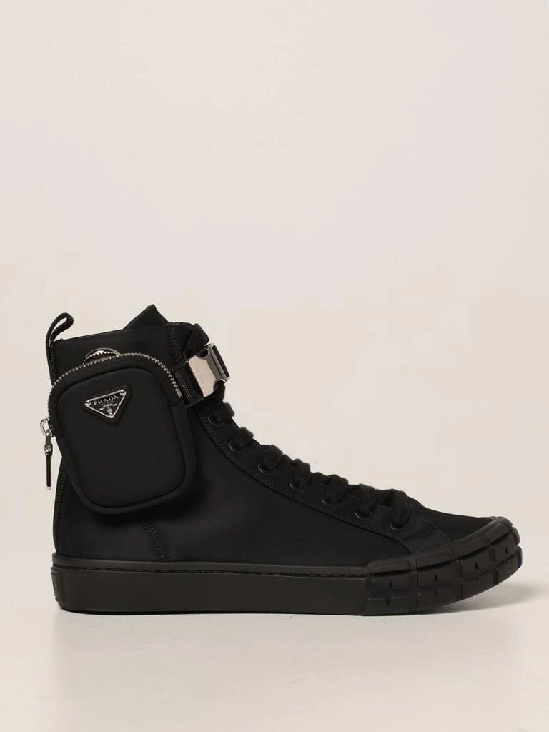 商品Prada|Wheel Prada ankle boots in Re-Nylon gabardine,价格¥6930,第1张图片