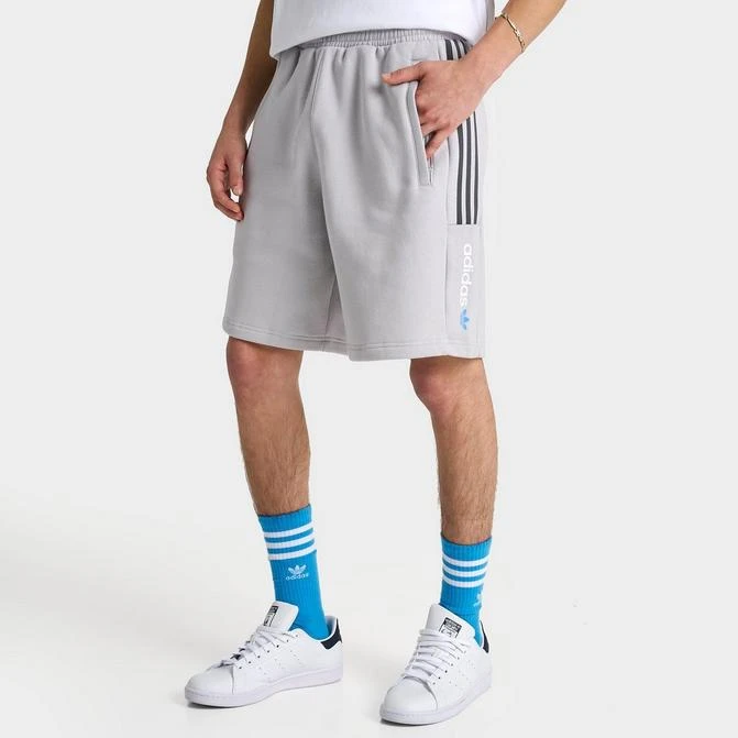 商品Adidas|Men's adidas Originals Cutline 9" Knit Shorts,价格¥366,第1张图片
