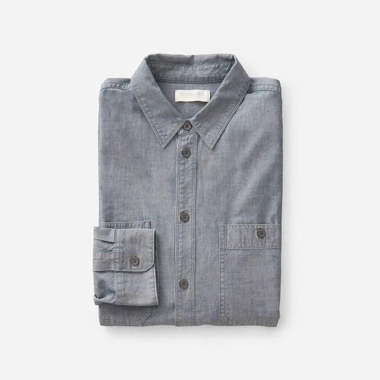 商品Everlane|The Chambray Standard 修身衬衫,价格¥302,第4张图片详细描述