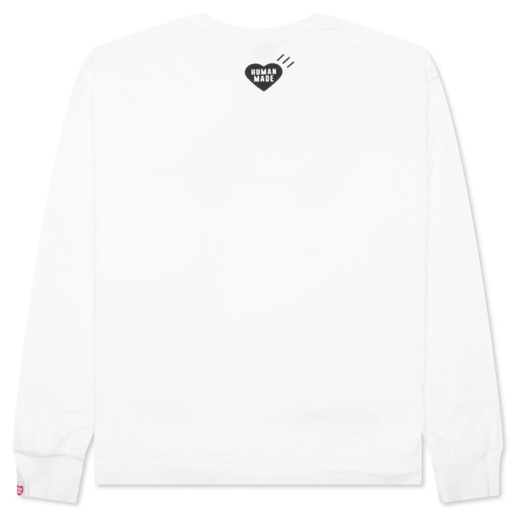 商品Human Made|Graphic L/S T-Shirt #2 - White,价格¥1082,第2张图片详细描述