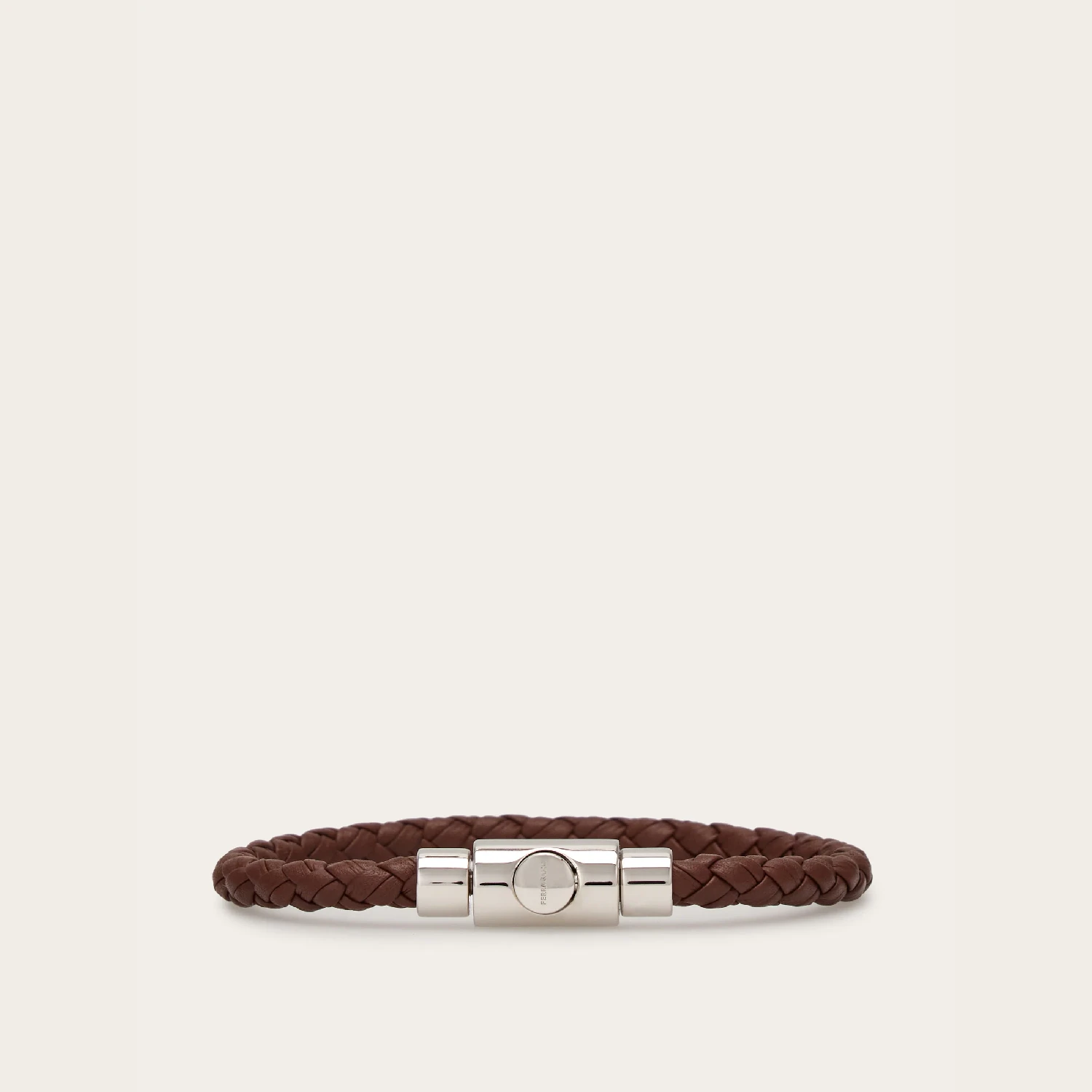 商品Salvatore Ferragamo|【预售】 菲拉格慕 24秋冬 男士 手镯 Bracelet tressé (L) 773540 675939,价格¥2811,第1张图片
