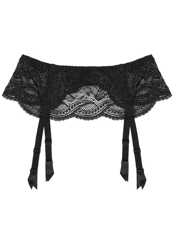 商品Simone Pérèle|Eden black lace suspender belt,价格¥543,第1张图片