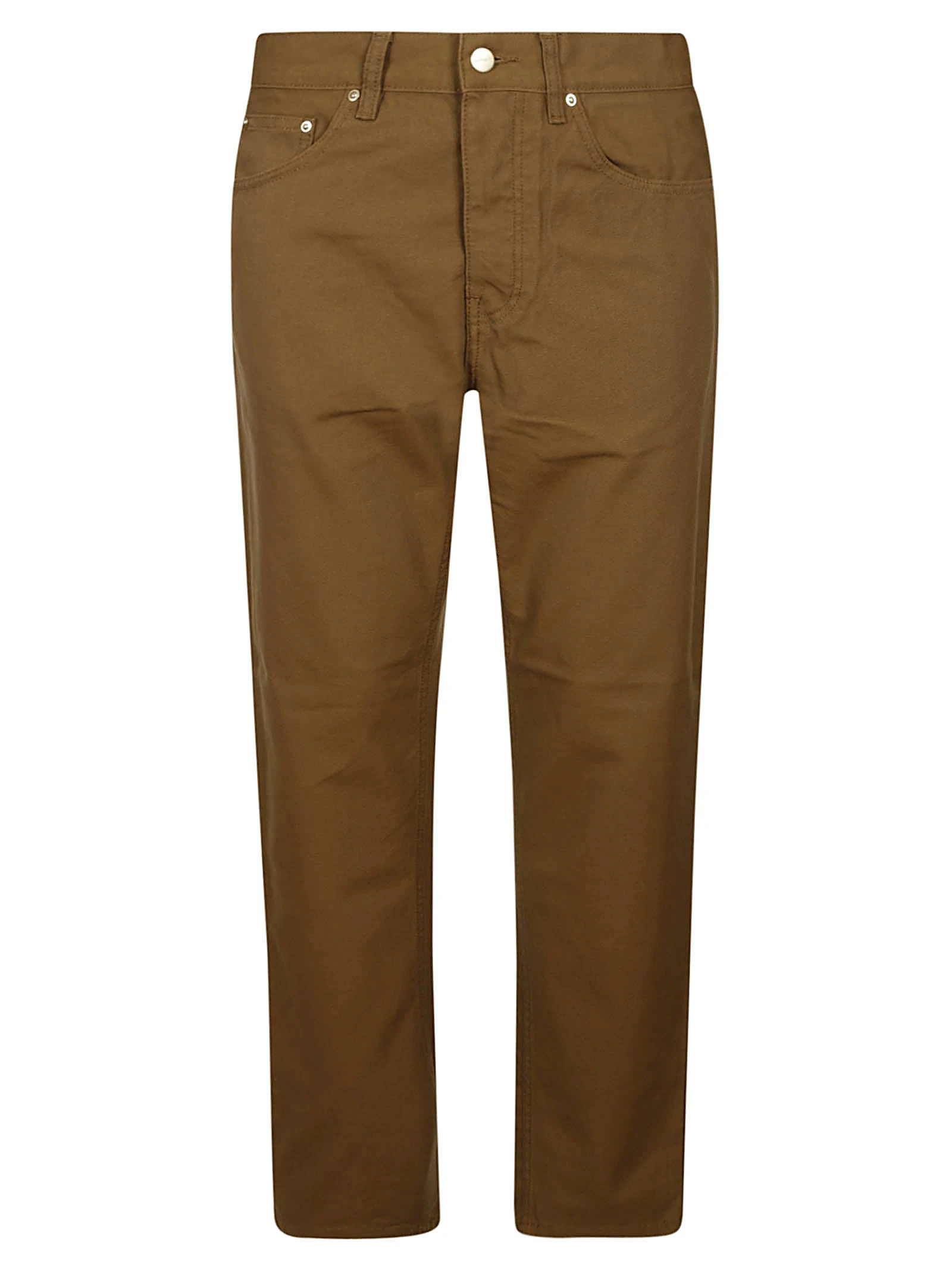 商品Carhartt|Carhartt 男士休闲裤 I031507HZ02 棕色,价格¥251,第1张图片