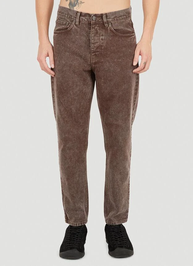 商品Carhartt WIP|Newel Jeans in Brown,价格¥475,第1张图片