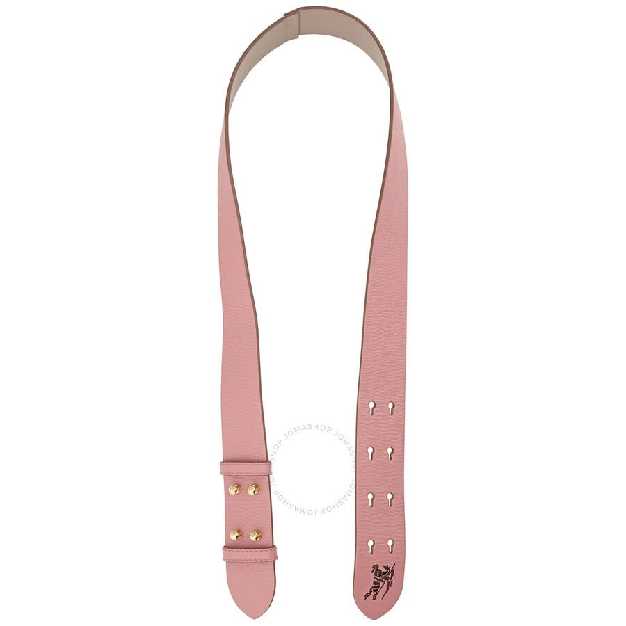 商品Burberry|Equestrian Knight Logo Dusty Rose Leather Handbag Belt Strap,价格¥350,第1张图片