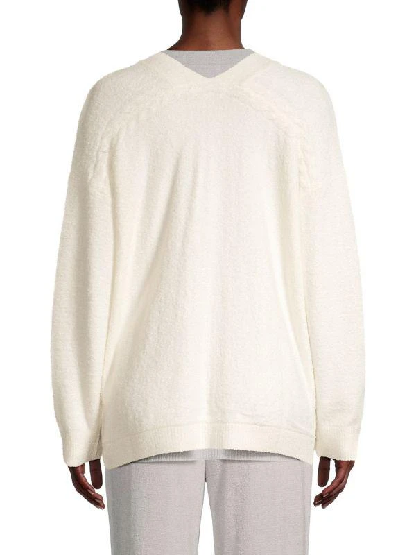 商品Barefoot Dreams|CozyChic Lite Button-Front Cardigan,价格¥434,第2张图片详细描述