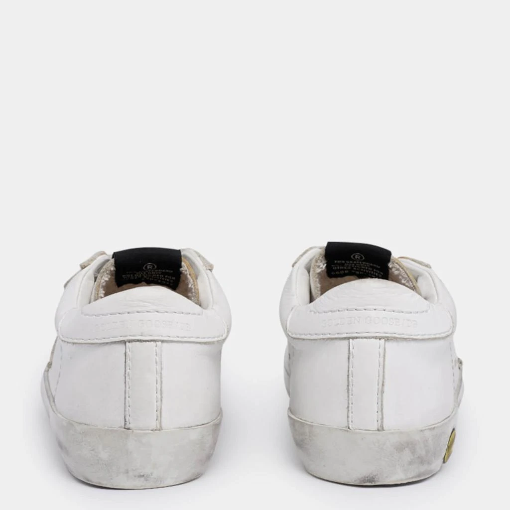 商品Golden Goose|Golden Goose Toddlers' Old School Trainers - Optic White,价格¥665,第3张图片详细描述