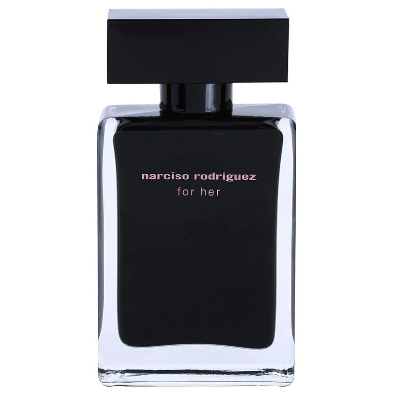 商品Narciso Rodriguez|Narciso Rodriguez纳茜素「for her」她的同名黑瓶女士香水 EDT淡香水50ml,价格¥718,第1张图片