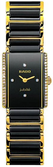 商品Rado|Rado Integral Black Dial Ladies Watch R20339712,价格¥14297,第1张图片