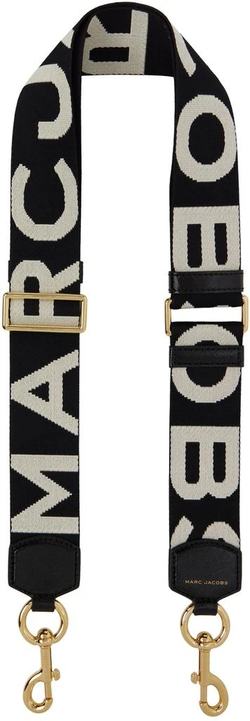 商品Marc Jacobs|Black 'The Logo' Shoulder Strap,价格¥911,第1张图片