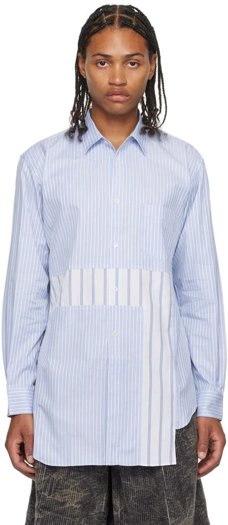 商品Comme des Garcons|蓝色 Asymmetric 衬衫,价格¥5648,第1张图片