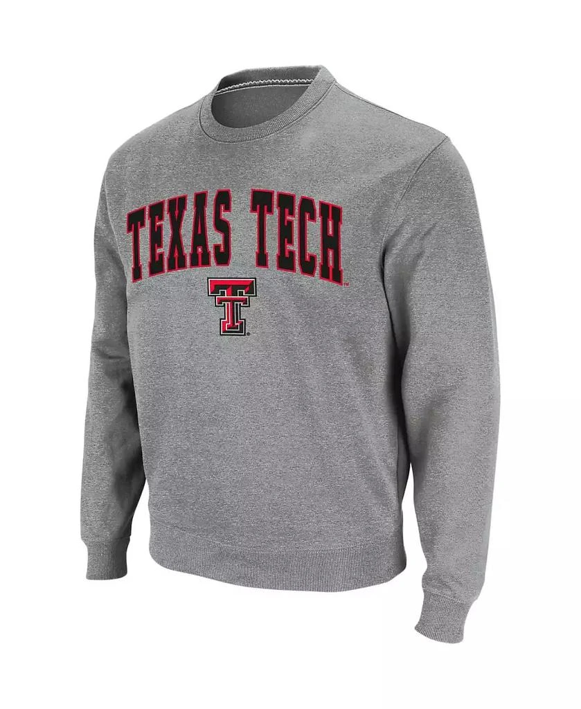 商品Colosseum|Men's Texas Tech Red Raiders Arch and Logo Crew Neck Sweatshirt,价格¥298,第2张图片详细描述