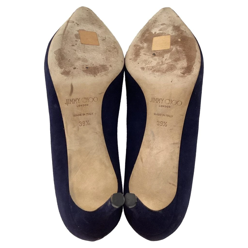 Romy 60 Pumps in Navy Blue Suede 商品
