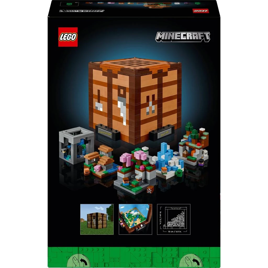 商品LEGO|LEGO Minecraft The Crafting Table model Set for Adults 21265,价格¥746,第4张图片详细描述