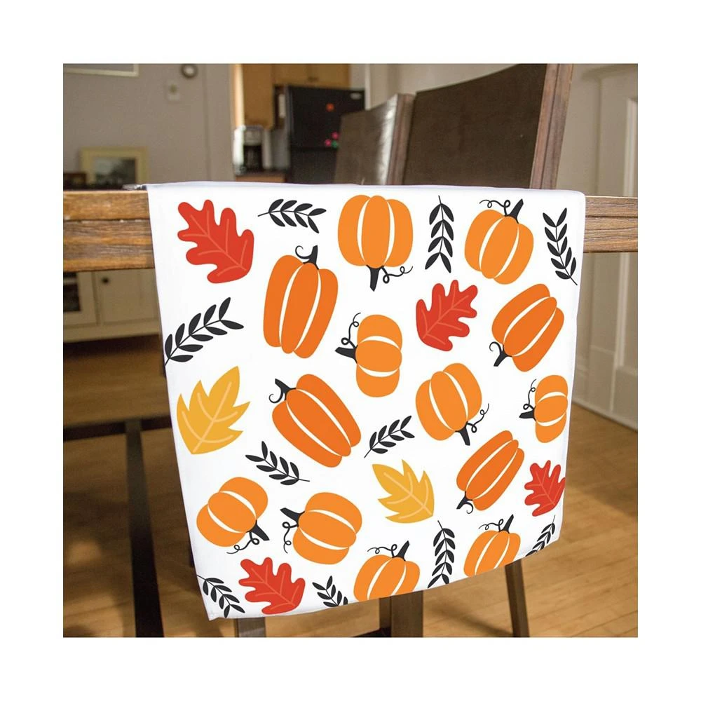 商品Big Dot of Happiness|Fall Pumpkin - Halloween or Thanksgiving Party Cloth Table Runner - 13 x 70 in,价格¥201,第3张图片详细描述