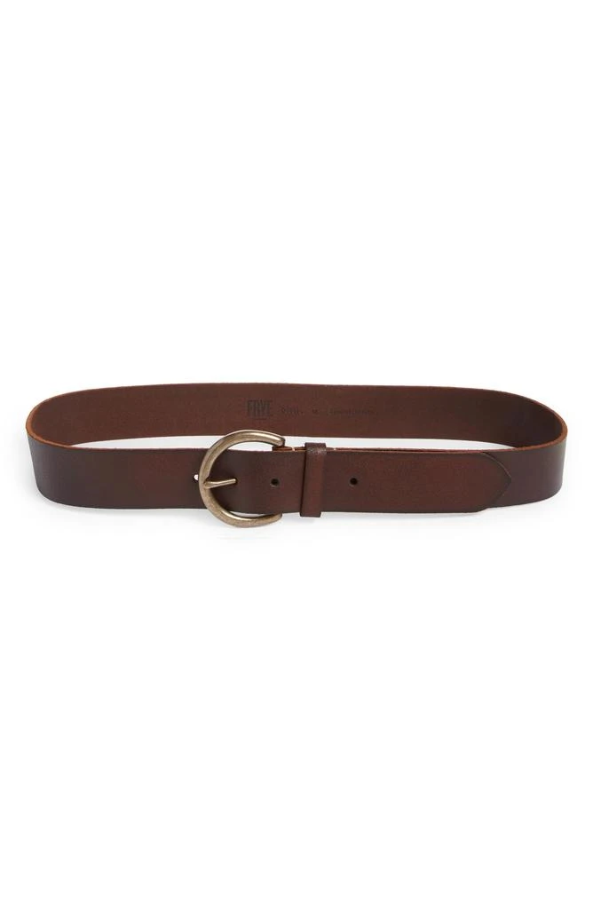 商品Frye|Flat Leather Belt,价格¥152,第1张图片