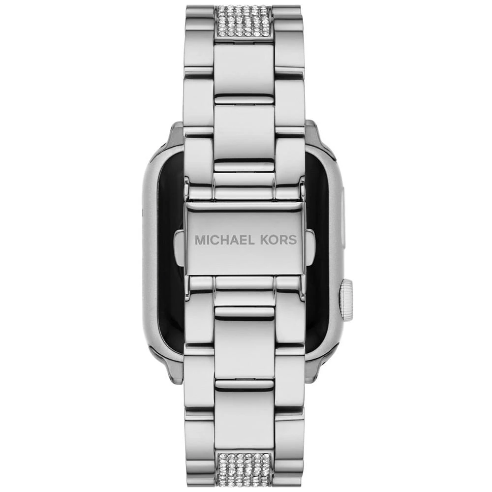 商品Michael Kors|Women's Silver-Tone Stainless Steel Band for Apple Watch, Compatible with 38, 40, 41mm,价格¥1433,第4张图片详细描述