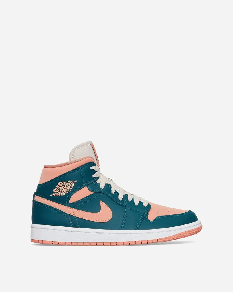 商品Jordan|WMNS Air Jordan 1 Mid Sneakers Dark Teal Green,价格¥439,第1张图片