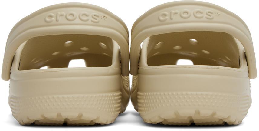 商品Crocs|Beige Classic Clogs,价格¥420,第4张图片详细描述